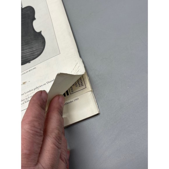 Strings magazine paperback copyright 1989 English David Lusterman 74 pages used - Picture 3 of 7